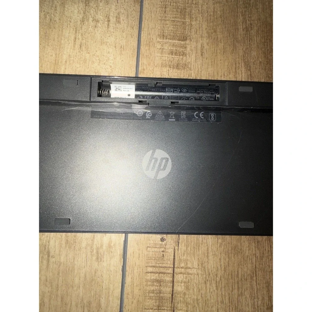 HP Wireless Keyboard Black Slim Full Size Numeric Keypad 928924-001 HSA-P001K